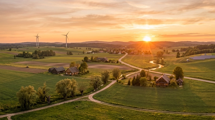 Poolse landschap